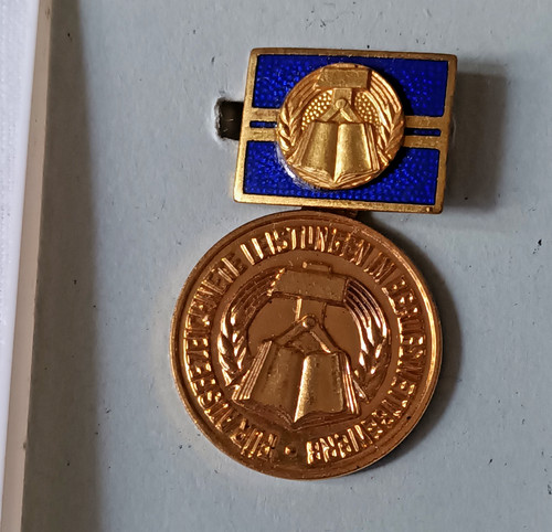 Ddr medaille für - medaille, "für