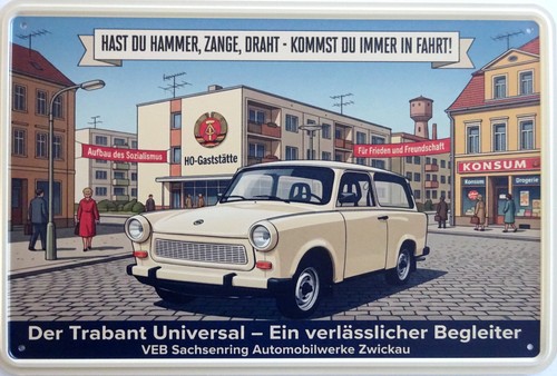 Trabant 601 kombi - 601, hammer