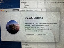 Logicboard für MacBook Pro A2289 2020 defekt