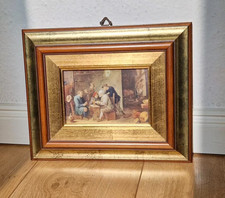 Vintage Wandbild * Collection Cristina * Kartenspieler von  David Teniers *