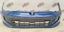 Original VW Golf 8 Facelift Stoßstange Stoßfänger vorne Blau 4 x PDC