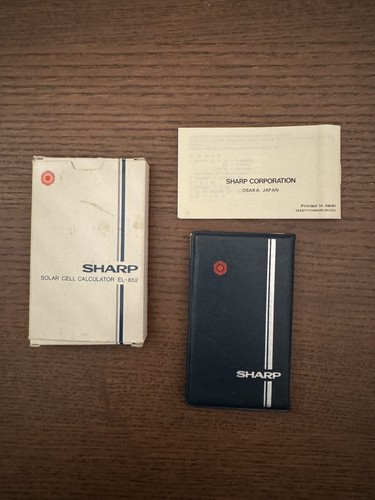 Sharp elsi mate 852 solar - elsi, el-852