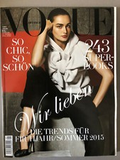 VOGUE 2015-01 Chic, Trends, 243 Super-Looks, Denim, Paul Andrew Schuhe, Almeida