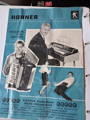 Alter hohner prospekt - alter,