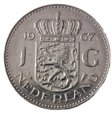 Niederlande 1 Gulden, 1967