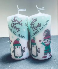 2xWeihnachtskerzen