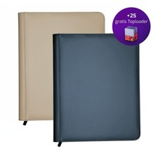 Großer Premium TCG Toploader Binder, 252 Fächer, 14 Seiten + 25 gratis Toploader