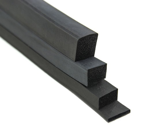 Epdm quadrat gummi - gummi, vierkant