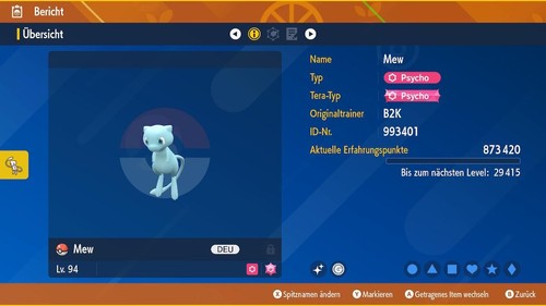 Shiny mew pokemon - mew, |