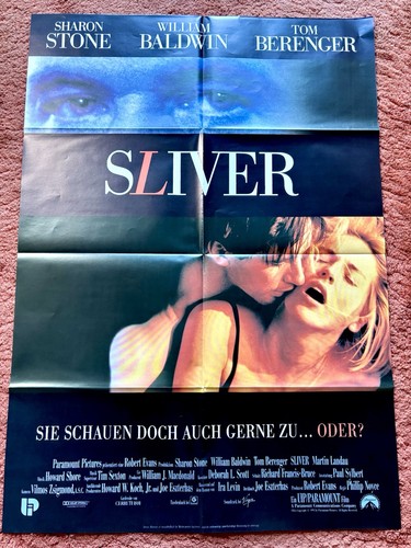 Sliver kinoplakat poster - sliver,