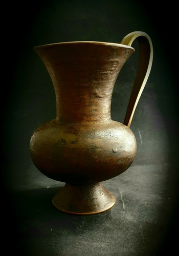 Bronzekopie phrygische kanne - bronzekopie,