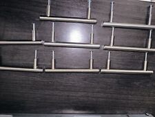  8 Stück Stangengriff Möbelgriffe Relinggriff Küchenschrank Türgriffe Edelstahl