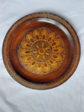 Intarsien Bild, Teller