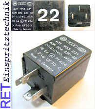 Relais 22 Steuerrelais HELLA 431953231 VAG original