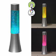 LED Lavalampe Glitter mit