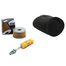 Set Wartung für Suzuki DR 500 S DR500 DR 1981-1983 Luftfilter Ölfilter Zündkerze