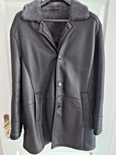 Lammfellmantel Herren schwarz