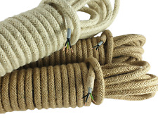 Ø10mm Jutekabel 2 x 0,75mm² oder 3 x 0,75mm² Stromkabel Lampe basteln Dekokabel