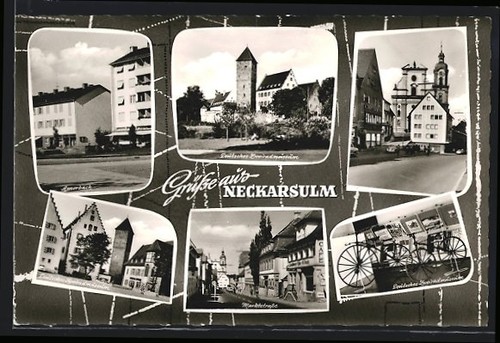 Neckarsulm deutsches - ak,