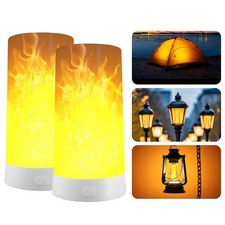 2 Stück LED Licht Fackel