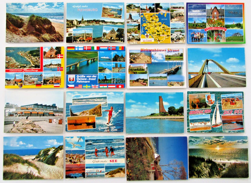 Deutschland postkarten lot - 16,