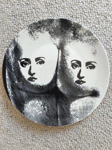 Fornasetti wall plate tema - fornasetti,