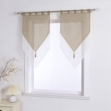 2er Scheibengardinen Modern