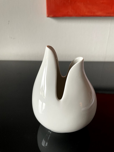Weiße arzberg vase - weiße,