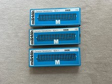30 Märklin M-Gleise gerade 5106 so gut wie neuwertig TOP verschiedene Bauarten