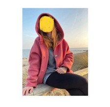 Damen Wollmantel Walk