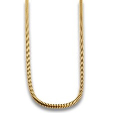 Schlangenkette 585 Gold 14 Kt Gelbgold Goldkette Damen Wert 2200,-