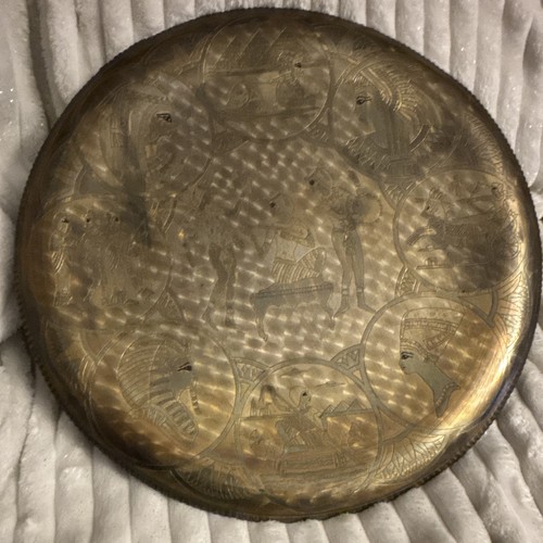 Gold farbener wandteller - farbener,