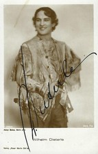 ORIGINAL AUTOGRAMM VON WILHELM DIETERLE ( "ROSS"-PHOTO-PK 20er/30er !!!! )