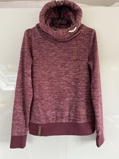Naketano Hoodie Fleece Pullover „Pellkopp Sibi“, beere Gr. S