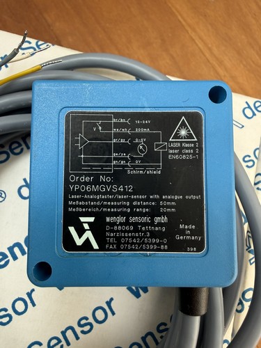 Wenglor laser analogtaster - wenglor, laser-analogtaster
