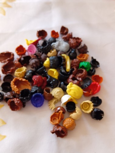 10x lego haarteilefür figuren - 10x,