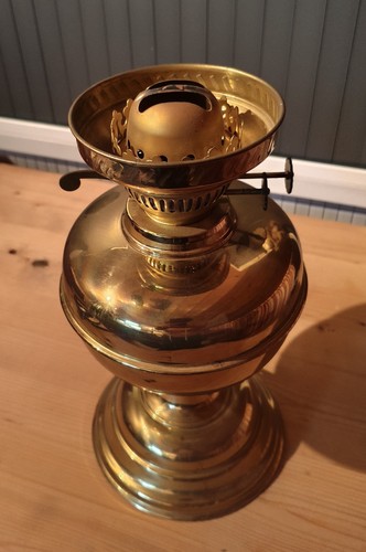 Ollampe antik messing ohne - antik,