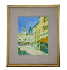 Italienische Stadtansicht –