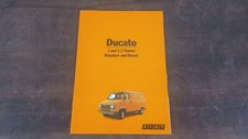 Autoprospekt Fiat Ducato aus dem Jahre 1982, 28 Seiten stark !