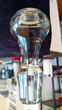 Großer Glas Stöpsel -massiv-