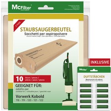 10x Staubsaugerbeutel + Duft