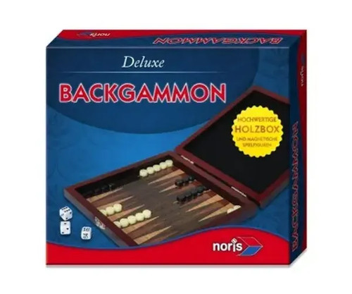Deluxe reisespiel backgammon - reisespiel,