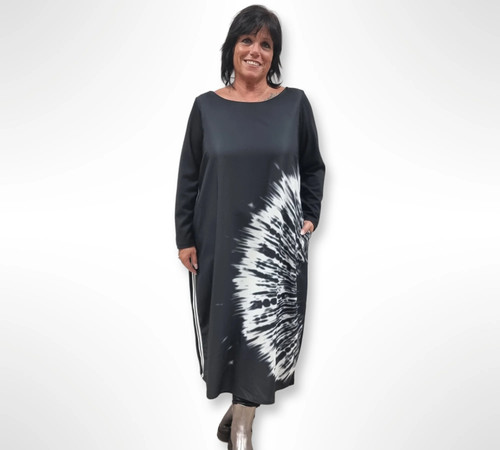 Cng kleid schwarz weiß - cng,