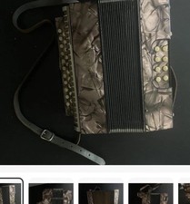 Hohner Akkordeon Knopfakkordeon Hohner Lilliput Antik 1934-1945 Vintage Top!!!!