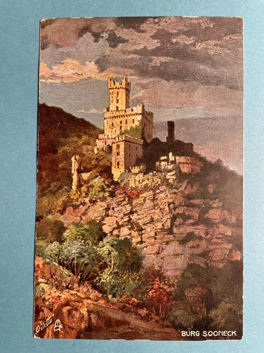 Alte von burg sooneck - ak,