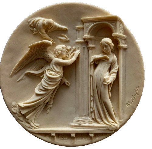 Relief wandteller von alberto - relief,