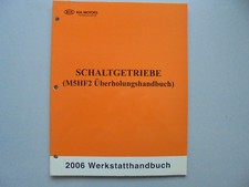 Kia Hyundai Werkstatthandbuch