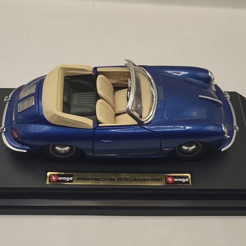 Bburago porsche 356b cabriolet - porsche,
