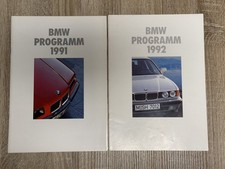 BMW Programm 1991 und 1992 -