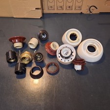 Vintage Ersatzteile Lampen ( Sockelfüße, Fassungen)